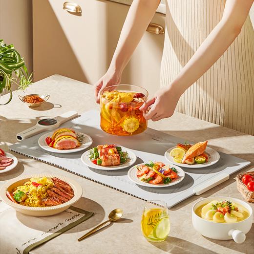 积米 硅胶饭菜保温板卷折暖菜板JM6400[福利品] 商品图3