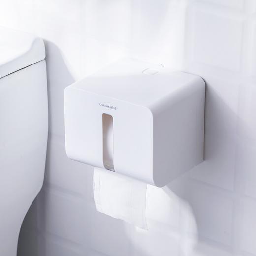 茶花  收纳架  卡卡乐强力免打孔吸壁纸巾收纳架  255004 商品图3