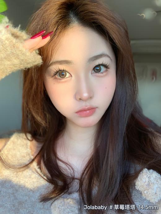 正品年抛 | Jolababy系列草莓塔塔美瞳 | 直径14.5着色直径14.0 | 韩国产 商品图3