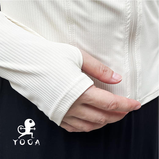 壁虎瑜伽【2310SY265】高弹修身薄外套（无胸垫）清仓不退不换 商品图5