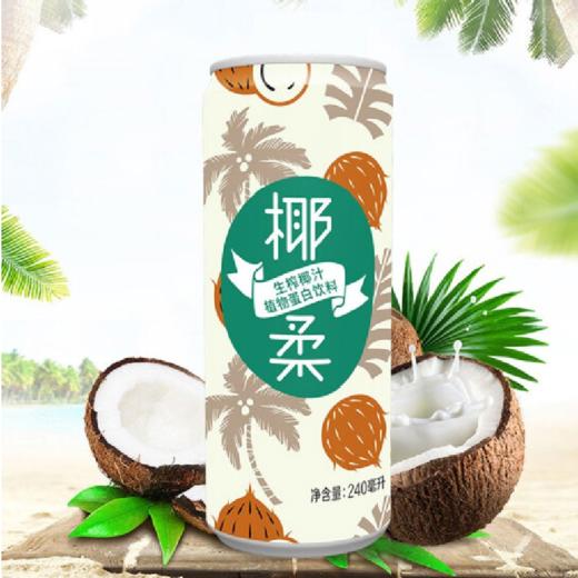 王老吉  椰柔植物蛋白饮料 生榨椰汁  240m1*12 商品图1