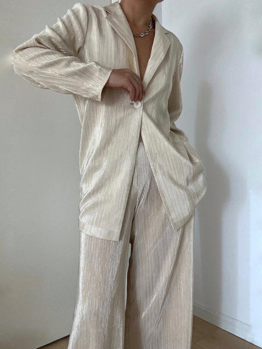 CG｜New York wide pants [风琴褶阔腿裤] 商品图7