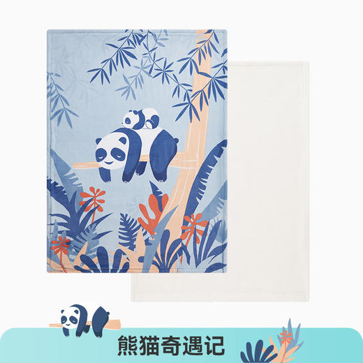 i-baby抗静电牛奶绒单幅睡毯 商品图7