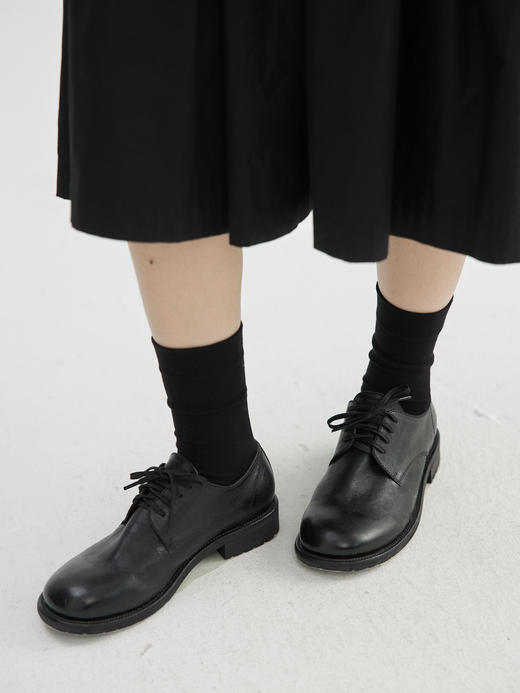 步履不停/3C65011C/水洗马皮德比鞋 商品图3