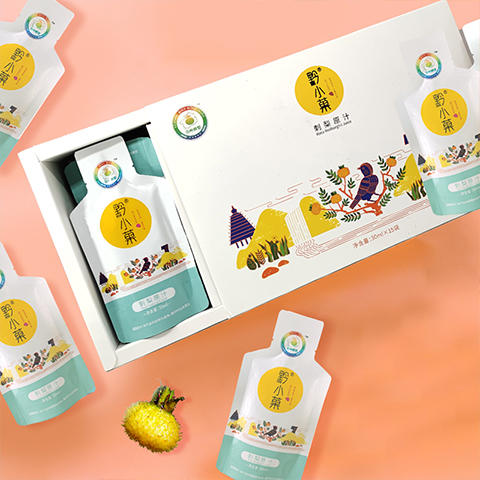 【长征文旅】黔小果(撕拉袋)刺梨汁盒装，100%刺梨原榨汁 商品图1