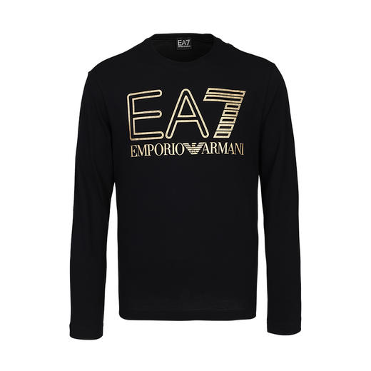 【超惠秒】ARMANI EA7 阿玛尼 男士百搭全棉运动休闲长袖T恤 11676 商品图0