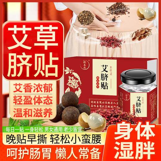 南怀瑾艾脐贴 30贴/盒 商品图0