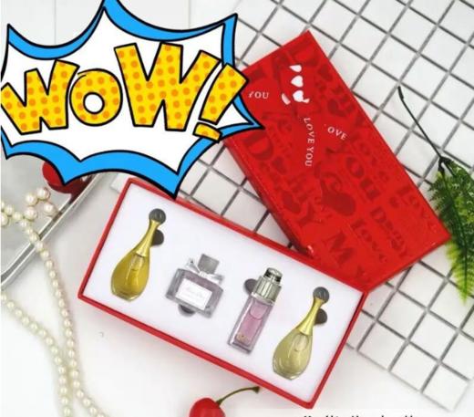 DIOR迪奥女士香水小样礼盒4件套红盒 商品图3