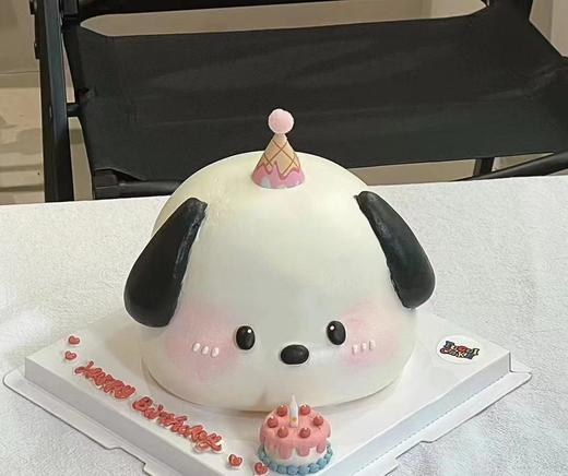 黑巢-可爱帕恰狗立体蛋糕生日蛋糕 商品图0