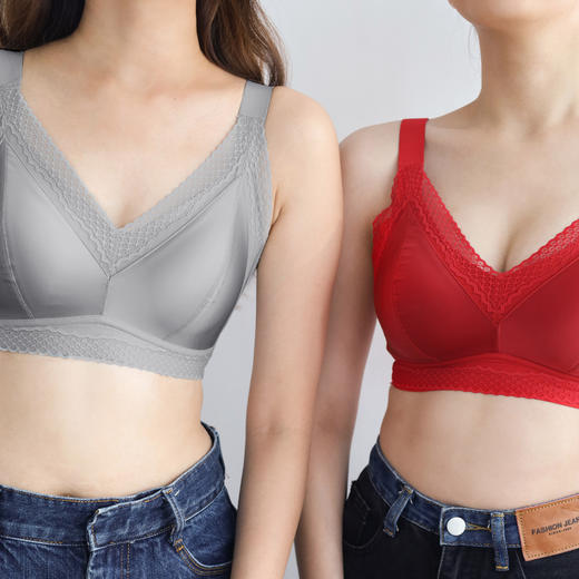 【72h发货】林小眠·轻法式内衣 | 光泽感缎面，柔软支撑承托 商品图2