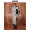 VIMAGE纬漫纪冬季新款时尚修身显瘦洋气半身裙V2001624 商品缩略图2