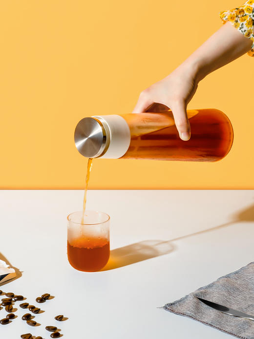 泰摩 冰锥冷泡瓶咖啡冷萃壶家用冷萃杯冰咖啡玻璃壶过滤茶壶送礼 商品图4