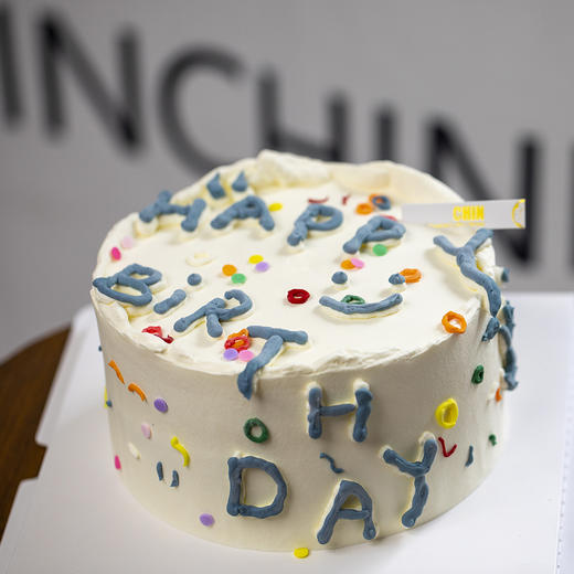 简约字母蛋糕 商品图0
