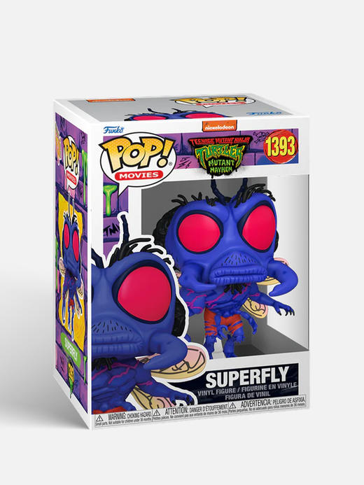 Funko POP  Movies TMNT电影 忍者神龟：变种大乱斗超级苍蝇手办 72334 商品图4