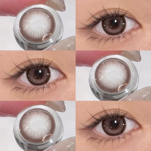 con4u日抛 碎冰椰椰 灰/哈喽莫莫 棕巧 14.5mm  日抛无售后！！！ 商品图10