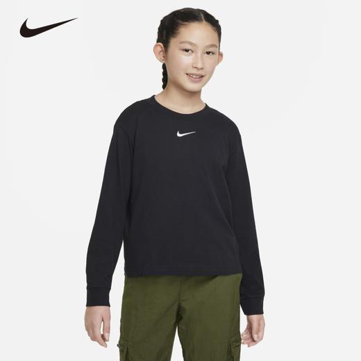 NIKE 秋 大童 长袖T恤 DV0575 商品图0