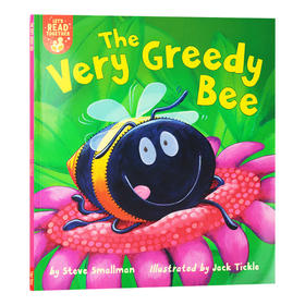 英文原版 The Very Greedy Bee 贪婪的蜜蜂 Let's Read Together系列1 儿童插画绘本 英文版