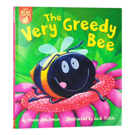 英文原版 The Very Greedy Bee 贪婪的蜜蜂 Let's Read Together系列1 儿童插画绘本 英文版 商品图0