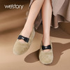 westory2023年秋季新品芭蕾风温柔毛毛鞋一脚蹬玛丽珍鞋S23DM83661 商品缩略图3