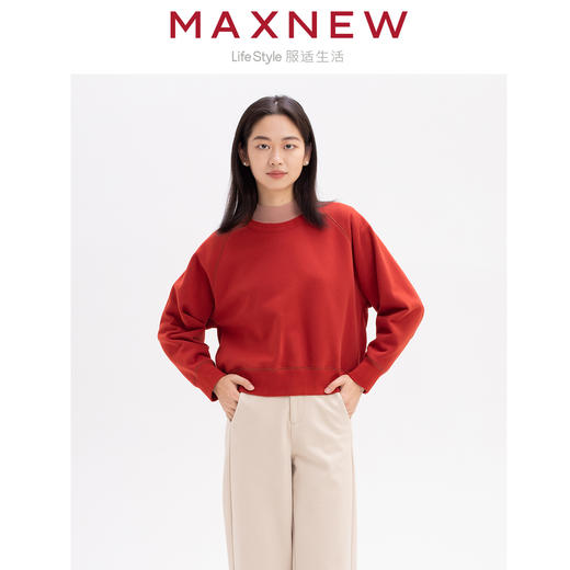 【卫衣】女装圆领卫衣 1M4222401 商品图3