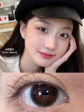 favorr beauty日抛 黑魔法/奶杏粉灰 14.2mm  日抛无售后！！有同款年抛