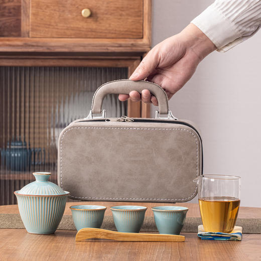 陶瓷颜值好货便携式旅行茶具套装礼品伴手礼 商品图2