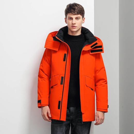 圣得西男装情侣款连帽加厚鸭绒保暖羽绒服2362942748 商品图4