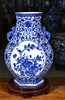 青花开窗花鸟六方镶器 商品缩略图0