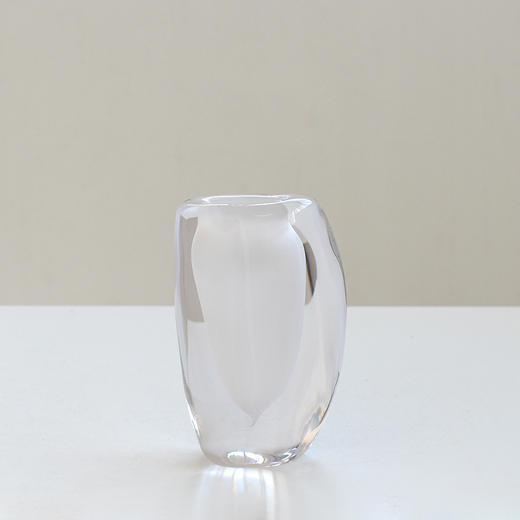 轻奢风果冻粉白瓷加厚创意琉璃花瓶客厅样板间餐桌电视柜装饰摆件 商品图12