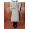 VIMAGE纬漫纪冬季新款时尚修身显瘦洋气半身裙V2001624 商品缩略图5