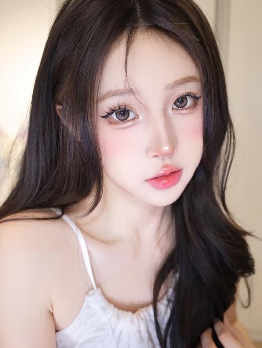 con4u日抛 碎冰椰椰 灰/哈喽莫莫 棕巧 14.5mm  日抛无售后！！！ 商品图5