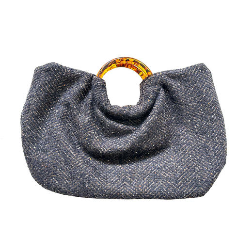 HUJI祤集Noble手提包插画经典人字纹 商品图10