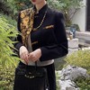 裁缝学苑AS125新中式盘扣双面羊绒纸样女装立领新款短款上衣样衣 商品缩略图4