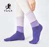 壁虎瑜伽【2310WZ269】防滑中筒拼色五趾瑜伽袜【5天发货】 商品缩略图4