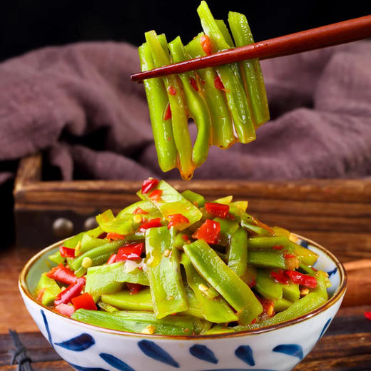 剁椒贡菜即食下饭菜香辣脆椒辣椒酱椒麻贡菜干咸菜榨菜拌饭 商品图3