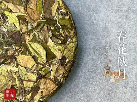 【独一无二】似冰肌、似桂兰渚、似白露，2021年的《春花秋月》饼，我们让它成为了集邮界的一张错版！ 商品图3