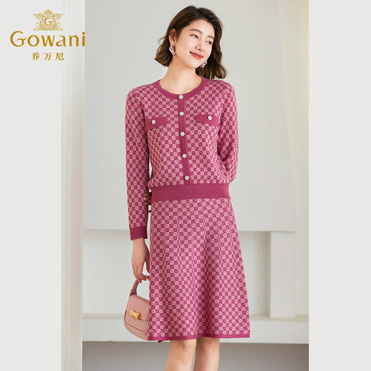 乔万尼针织衫上衣女新品小香风气质款ET4M941 商品图1