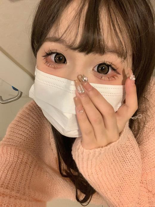 Pfgirl正品年抛 | 奶栗熊美瞳 | 直径14.5着色直径14.2 | 新国货 商品图5