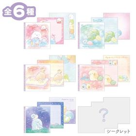日本SAN-X角落生物薄款方形便签本盲盒便签本