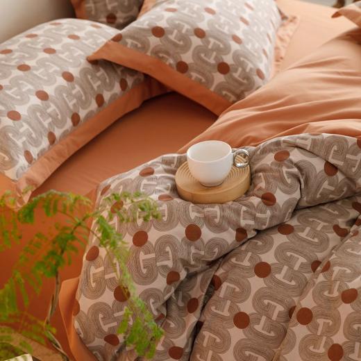 顶柔 全棉印花磨毛四件套（220cm*240cm）[福利品] 商品图10