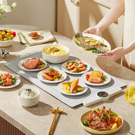 积米 硅胶饭菜保温板卷折暖菜板JM6400[福利品] 商品图1