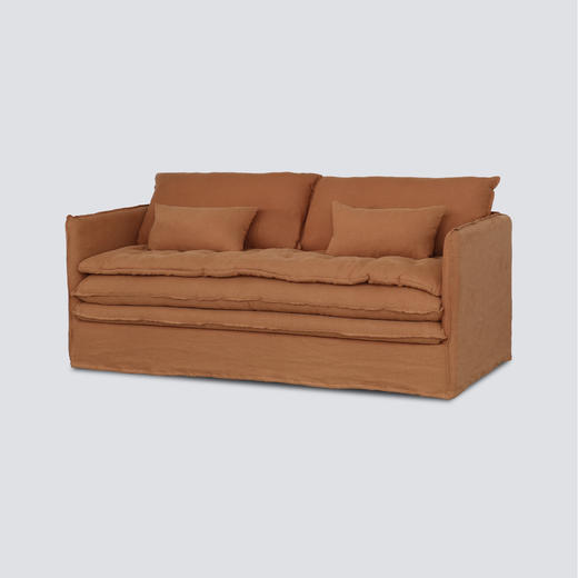 NS家居ns furniture软包布艺双人位沙发NSSF-5318-C3-40 商品图1