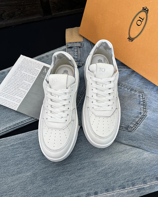 现货 THS 10.28-限时 土豆丝 淑女活力小白鞋 轻质厚底休闲运动鞋 4色 BZ1121 商品图6