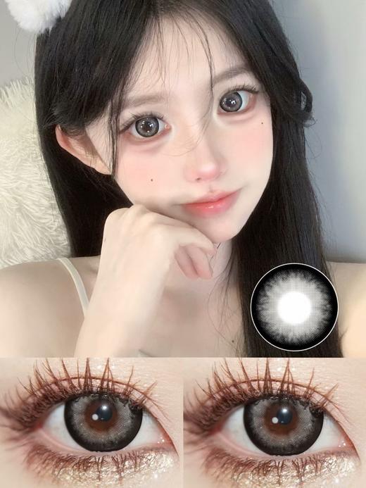 Pfgirl正品年抛 | 奶灰熊美瞳 | 直径14.5着色直径14.2 | 新国货 商品图0
