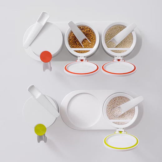 茶花    调料瓶  圆点三组玻璃调味瓶300ml*3   008001 商品图1