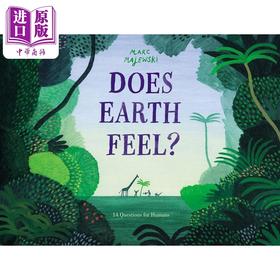 【中商原版】地球会有感觉吗 Does Earth Feel 英文原版 儿童绘本 自然科学图画书 精装精品绘本 进口童书4-8岁 少儿科普读物