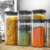 【6F】利快 德国进口收纳罐食品级密封罐透明坚果杂粮茶叶储物罐防潮 三件套 400ml+900m+1400ml 商品缩略图3