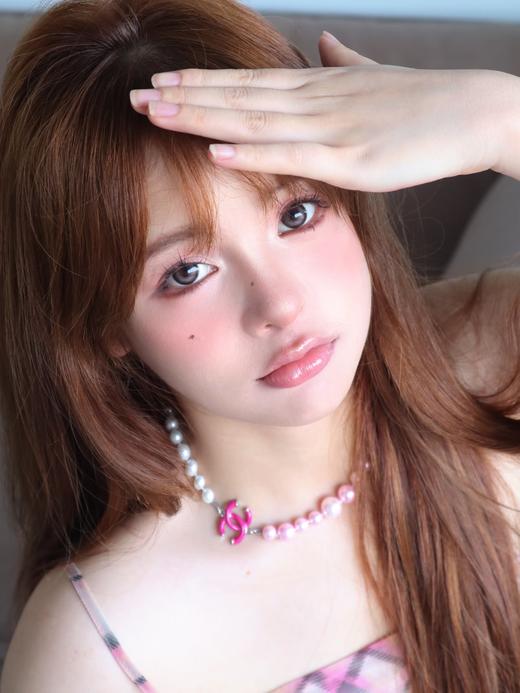 Con4u旗下 日抛· 碎冰椰椰Yeye&哈喽莫莫MOMO· 14.5mm白狮参考着色大直径 商品图12