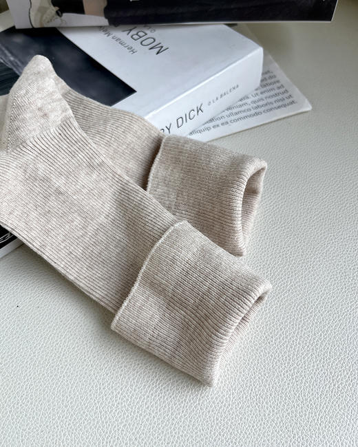 现货 THS 10.28-无 max家 点亮你的秋冬穿搭 羊毛材质中筒袜 4色 CU1126 商品图11