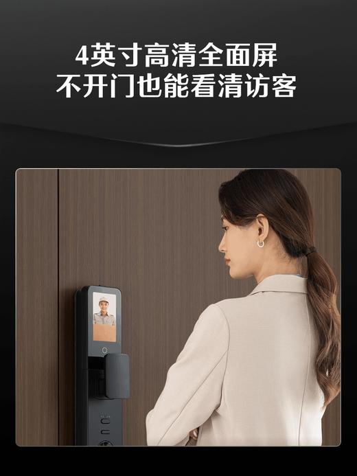 德施曼密码锁家用防盗指纹锁全自动带屏幕可视猫眼智能锁Q5M Pro 哨兵 商品图4